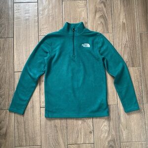 The North Face Turquoise Fleece Pullover